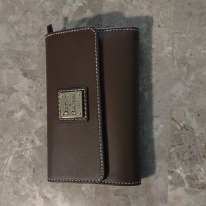 Dooney & Bourke Vachetta Leather Flap Wallet
